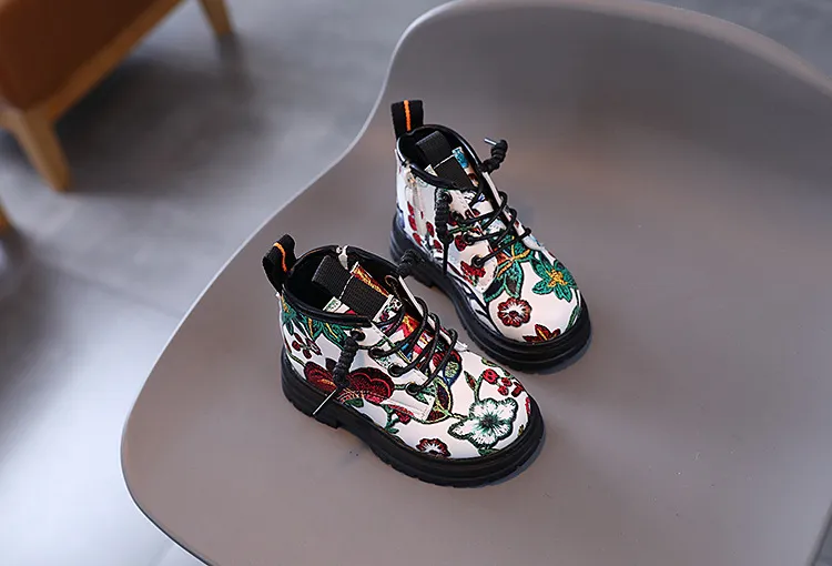 Toddler Kids Girls Boys Wer Print Boots Baby Soft Bottom Boot Children Littlesprouts Autumn Winter Fashion Shoes 1-6_voghion.com