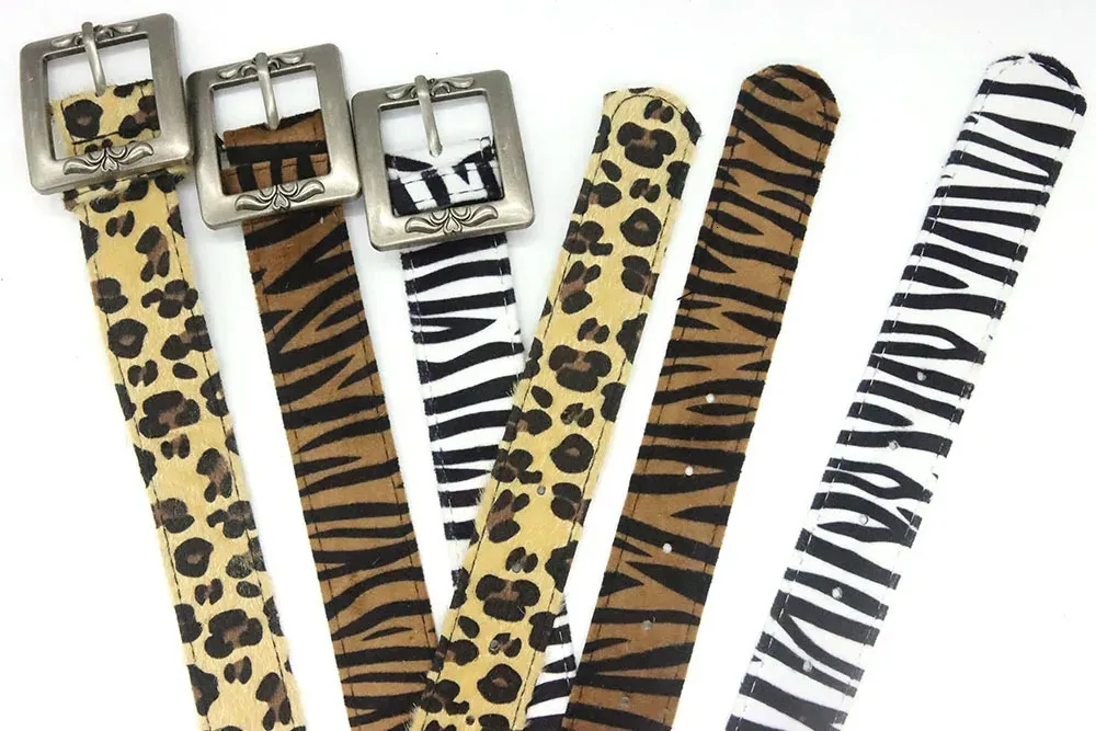 2025 New Chrome Womens Cheetah Belt Y2k Leopard Zebra Pattern Snake Cos Skin Wrinkle Pin Gold Buckle Dress Jeans Set Fd3_voghion.com