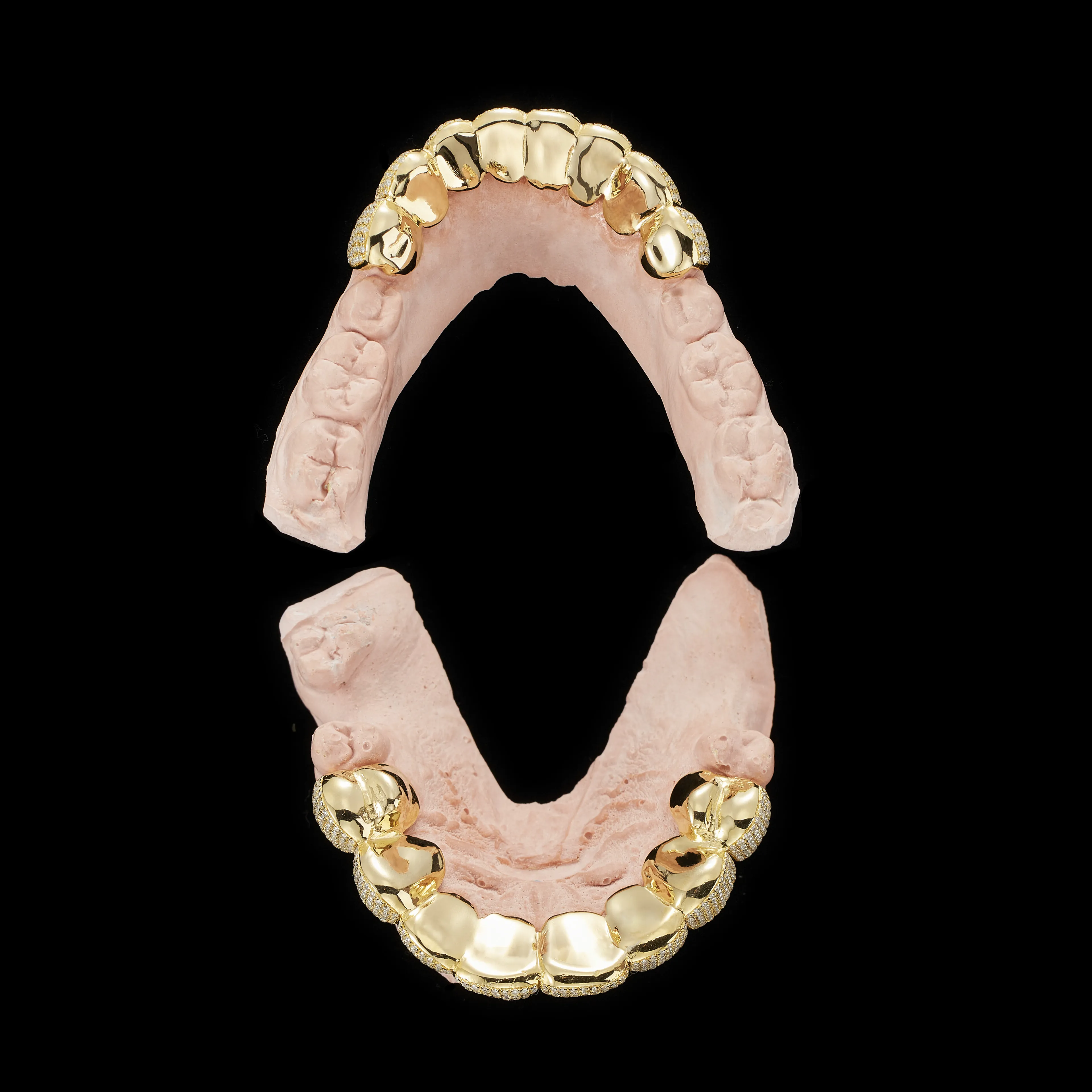 Sparkle Custom Made Hip Hopiced Out Sterling Sier Grills Gold Jewelry Zigzag Setting Vvs Moissanite Teeth Mouth Grillz_voghion.com