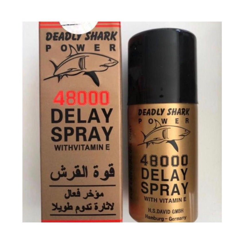 Le spray retardateur pour hommes est plus dur et dure plus longtemps SHARK Delay Spray 48000 avec effet supplémentaire Formule avancée pour hommes forts Peniis Di_voghion.com