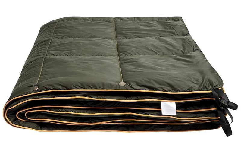 20cm quadratisch gesteppte Outdoor-Park-Strand-Reisedecke feuchtigkeitsdichte Matte 20d Anti-Spritzwasser_voghion.com