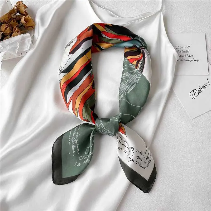2025 Seidenschal Print Kopftuch Katze Haar Wrap Halstuch Weibliche Satin Quadrat Schal Für Frauen Stirnband Foulard Hijab_voghion.com