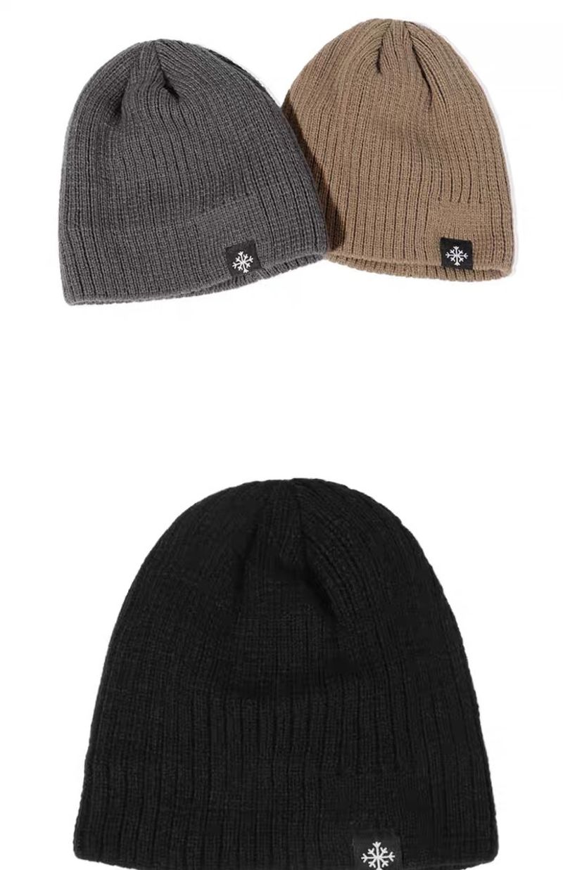 Unisex-Mütze mit Fleece-Innenfutter, dicke, warme Ohrenschützer, geschlossene Zehenpartie, gestrickte Herrenmütze, neue winddichte, kältebeständige Wollmütze_voghion.com