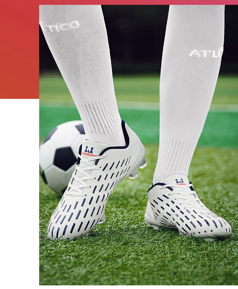 Professional Men Soccer Cleats Outdoor Shoe Football Boots FG Sneakers Training Anti-Slippery Futsal Non-Slip Sport_voghion.com