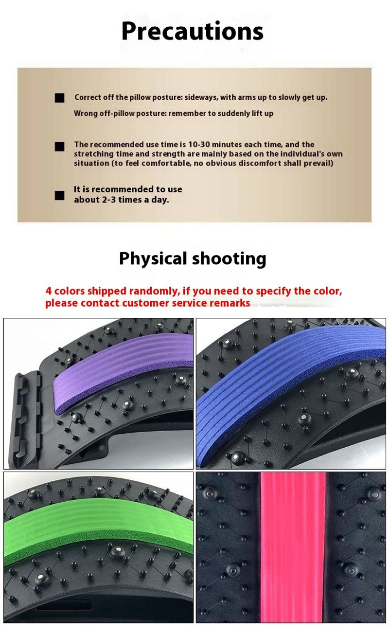 [4a marcia] correttore divaricatore curvatura della protrusione del disco Massaggio lombare agopuntura e moxibustione magnetoterapia_voghion.com