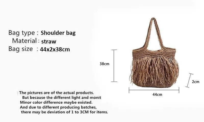Sac de créateur Sac à bandoulière décontracté de haute qualité Str tissé grande capacité solide femme 2024 été chaud selg voyage en bord de mer_voghion.com
