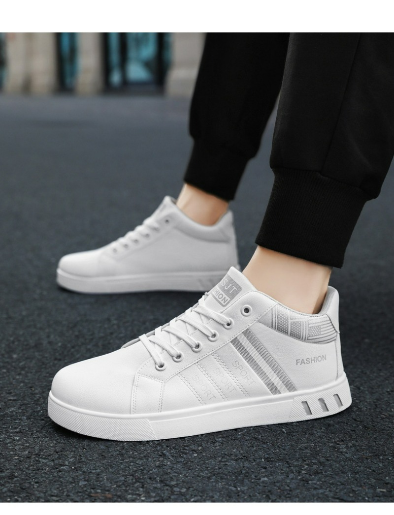 Männer Schuh 2024 Neue Atmungsaktive Casual für Männer Frühling Herbst Mode Nicht-Slip Männliche Turnschuhe Weiß Plattform Skateboard_voghion.com