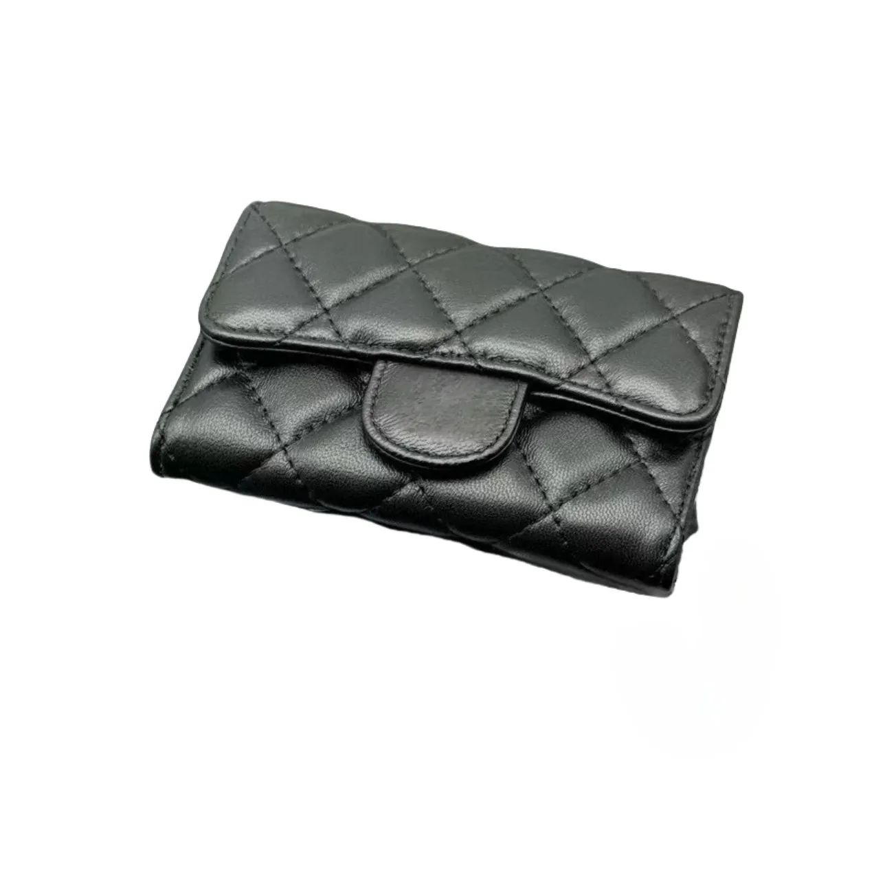 Portefeuilles de créateur pour femme, portefeuille à rabat en cuir de vachette de qualité supérieure, porte-cartes compact et porte-monnaie avec coffret cadeau - Léger_voghion.com