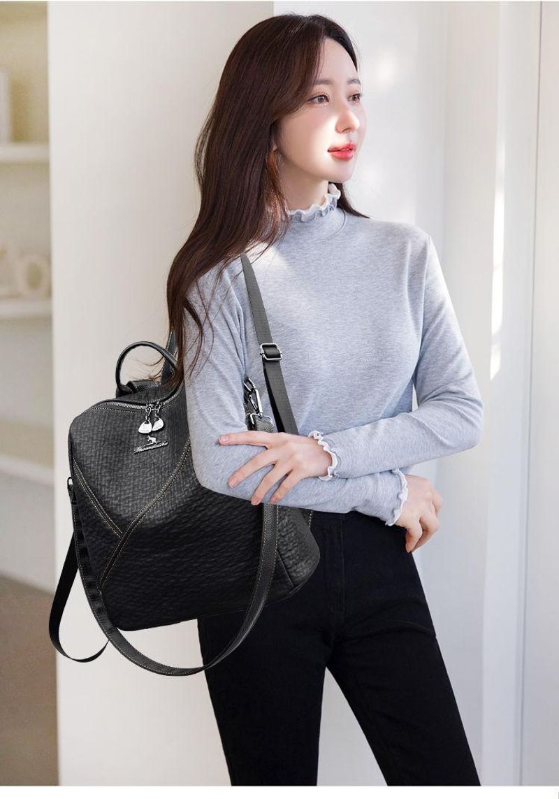 Bubble Leather 2024 Nei Echtwueren Grousskapazitéit Rucksak_voghion.com