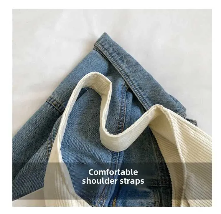 Canvas Shoe Corduroy è una borsa da designer semplice e casual di grande capacità progettata per la borsa da viaggio solida Wens_voghion.com