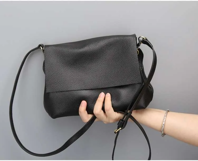 Genuine Leather Crossbody Shoulder Bag For Women Large Capacity_voghion.com