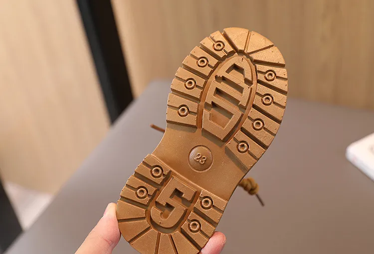 Toddler Kids Autumn Winter New Child Shoes Littlesprouts Girls Baby Brown Boys Casual Soft Soled Short Boots Sizes 21 -_voghion.com