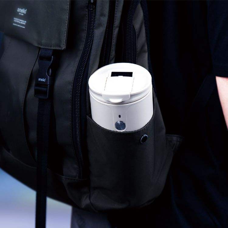 Mini Kaffebryggare Bärbar Espressomaskin för Hemma Bil Utomhus Automatisk Kaffekvarn med Kopp_voghion.com