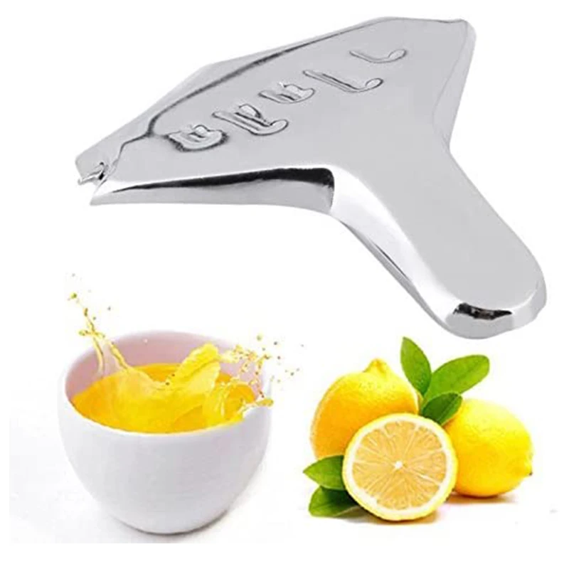 Lemon Lime Squeezer Metal Portable Mini Squeezers Clips Manual Juicer For Orange Citrus Kitchen Fruit Tools_voghion.com