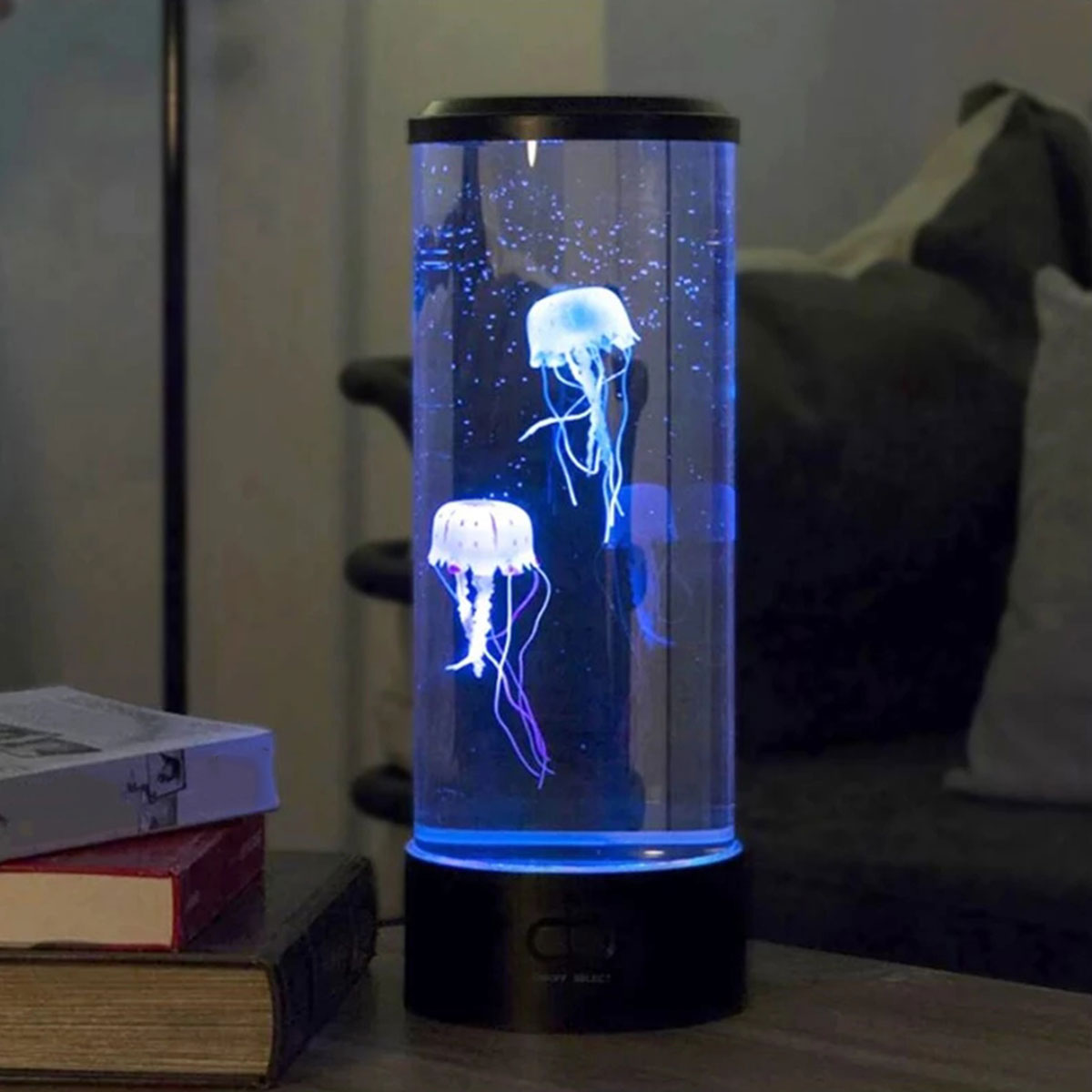 New LED Jellyfish Lamp DV5C 500mA USB/Battery Powered Electric Jellyfish Tank Night Light Color Changing Fantasy Mood Light_voghion.com
