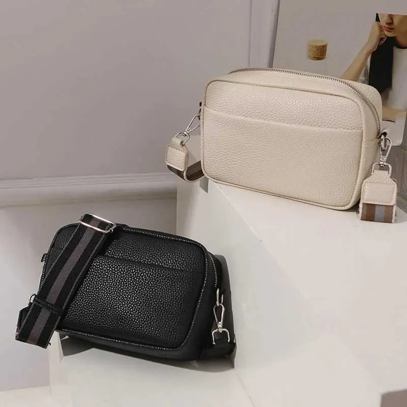 Borsa a tracolla larga da donna, borsa a tracolla quadrata ..._voghion.com