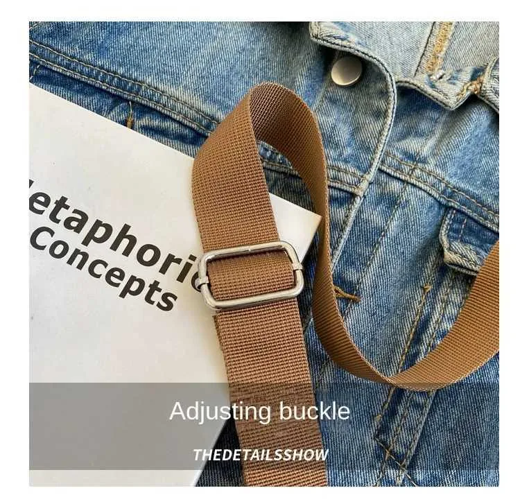 Versatile Oxford Canvas Crossbody Bag Large Capacity Tote Shoulder_voghion.com