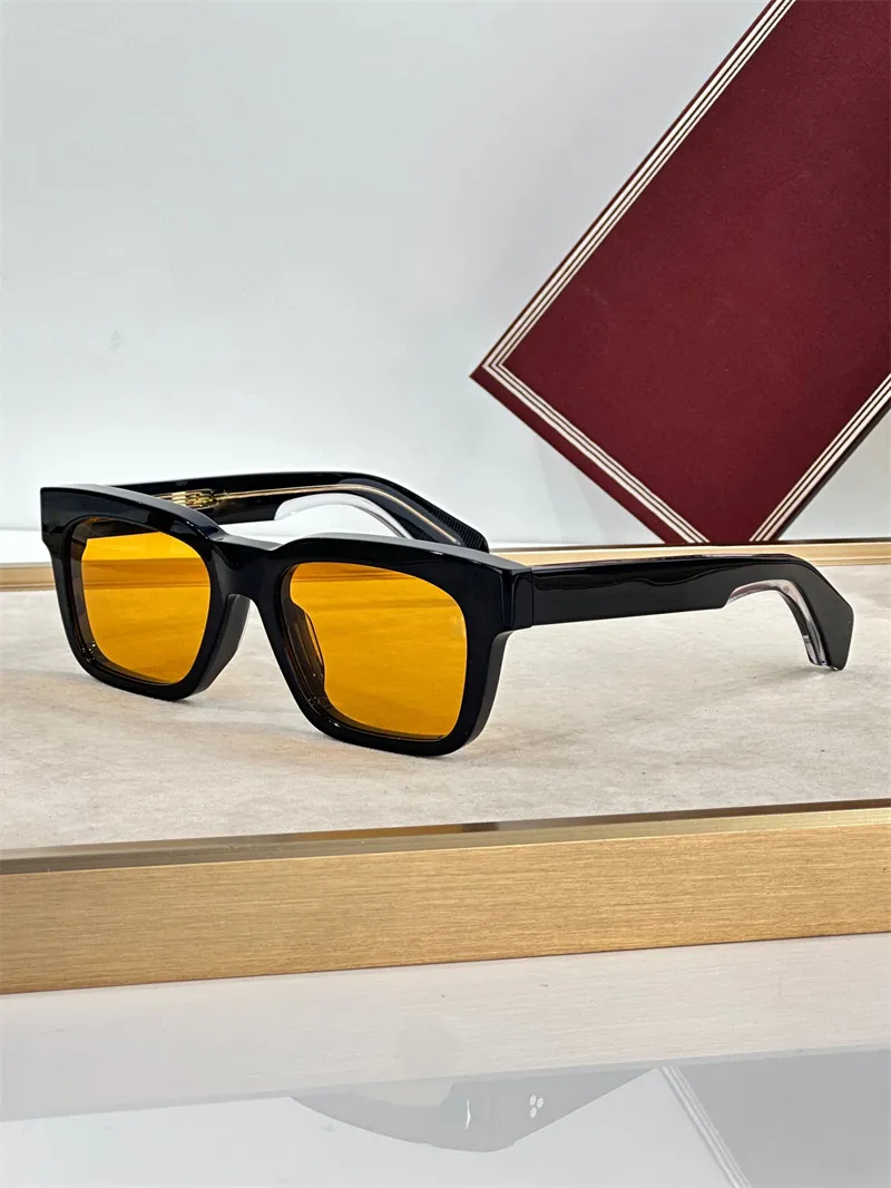 Luxury Square Sunglasses Retro Designer Style Uv400 Protection_voghion.com