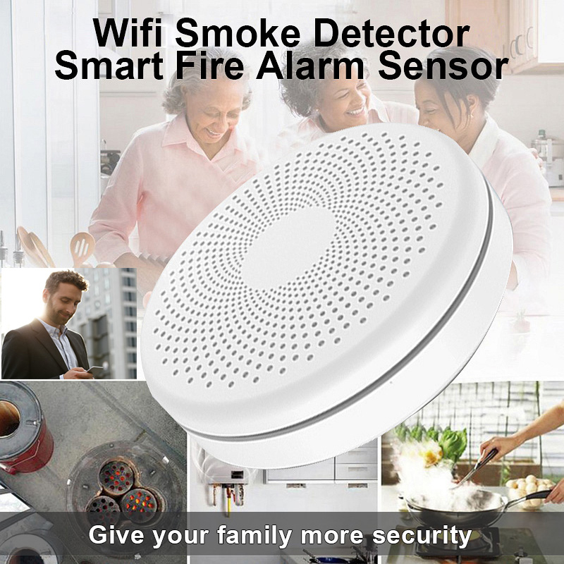 2 in 1 versie WiFi-functie Tuya en Smart Life Detector Sensor & koolmonoxide CO-gasdetector Brandalarm_voghion.com