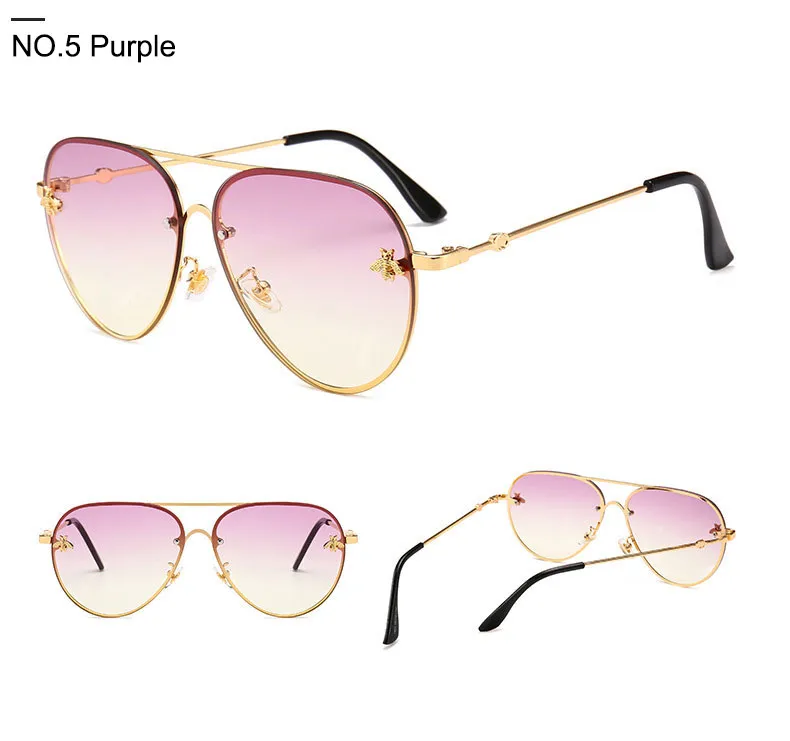 2024 designer Sunglasses Fashion new Brand design women men Good Quality metal Oversized sun glasses vintage female male_voghion.com