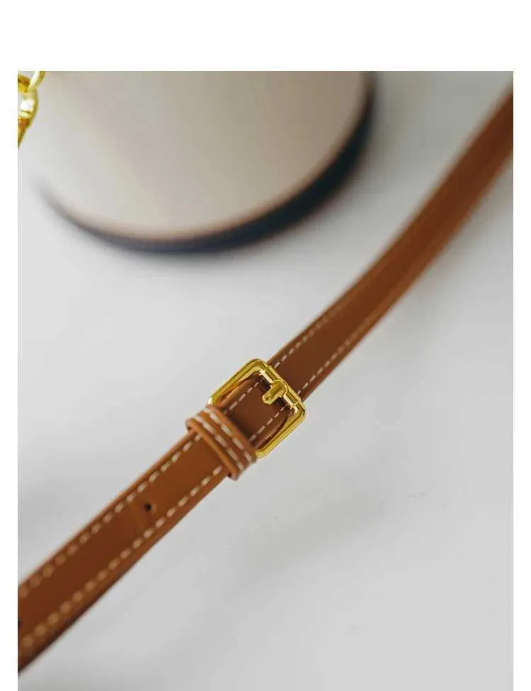 Borsa a secchiello retro colore a contrasto borsa a spalla pelle_voghion.com