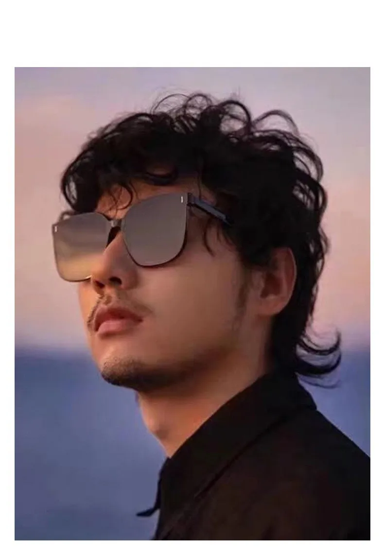 Designer per donna uomo stile vintage moda occhiali da sole classici occhiali polarizzati occhiali da pilota montatura in PC oversize occhiali UV400_voghion.com