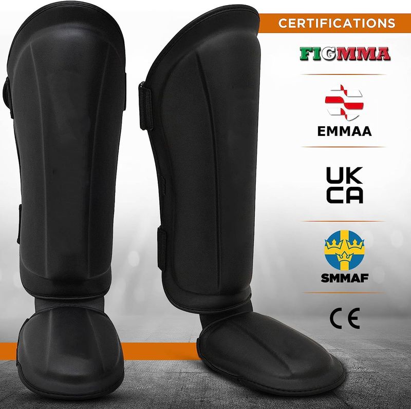 La protezione per la tibia Bo è adatta per il Taekwondo, Muay Thai, la protezione per le gambe miste e gli allenamenti di arti marziali_voghion.com
