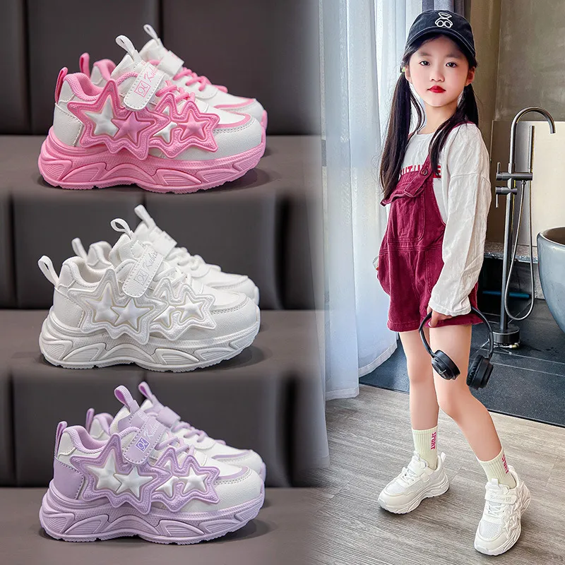 Girls Shoes 2025 Youth New Light Running Footwear Toddler Sports Jogging Trainers Kidsnest Casual Kids Sneakers Sizes_voghion.com