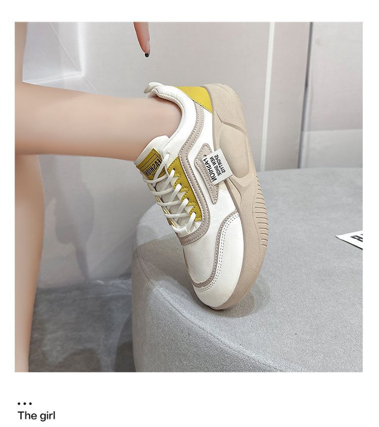 Scarpe da ginnastica morbide Little White per donna 2024 Nuove scarpe da ginnastica tedesche versatili retrò alla moda casual_voghion.com