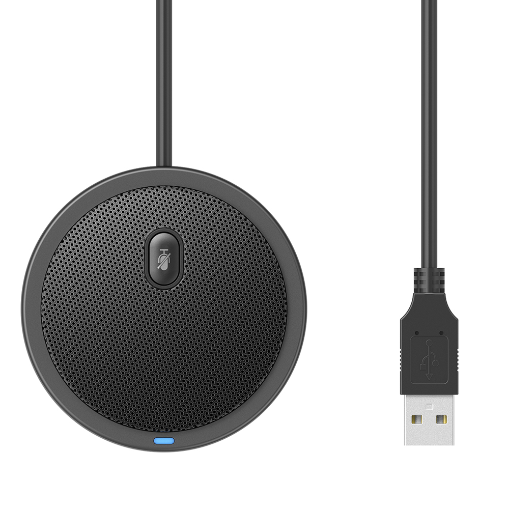 USB Omni-directional Condenser Microphone Mic for Meeting Business Conference Computer Laptop PC Voice Chat Video Games Live_voghion.com