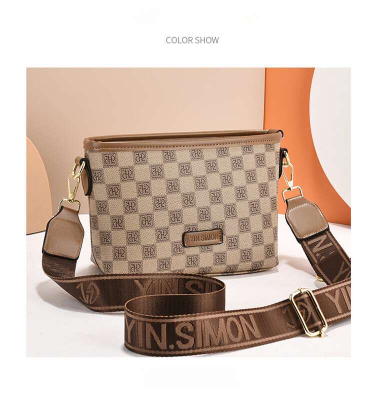 Taske Kvinde 2025 Ny Senior Sense Dame Skuldertaske Crossbody Taske Afslappet Mode Lille Firkantet Taske Dumpling Taske Kvinde Taske_voghion.com