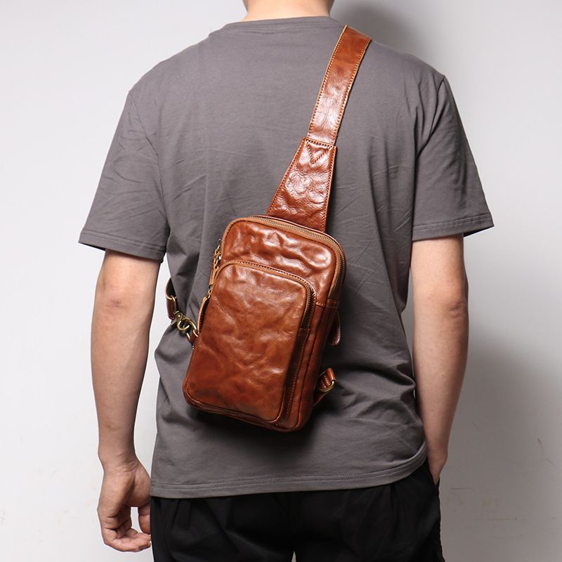 Neue Retro-Brusttasche Herren mit großer Kapazität, einzelne Umhängetasche, Umhängerucksack für Damen, verschleißfeste_voghion.com