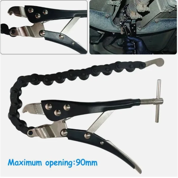 Rohrschneider für Auspuffrohre 18-90 mm, Kettenschlüssel-Werkzeug_voghion.com