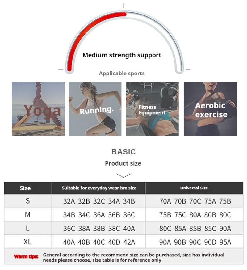 2024 New Yoga Fiess Running Moisture-wicking And Sweatwicking Seamless Back Beauty Shockproof Gathering Sports Bra For_voghion.com