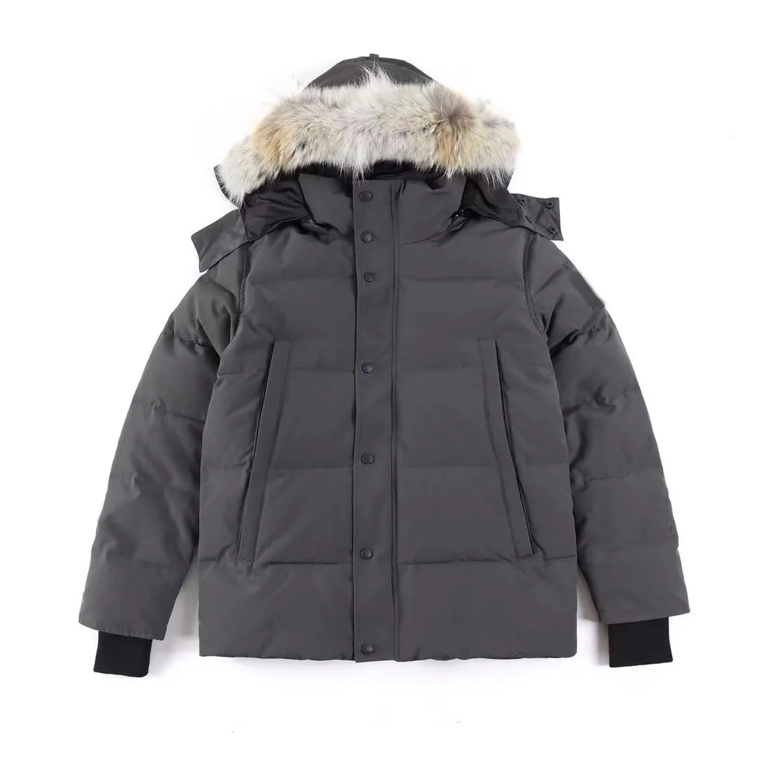 Designer High Quality Mens Jacket Goose Coat Fourrure Down Fur Canadian Wyndham Parka Overcoat Clothing Fashion Style_voghion.com