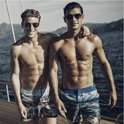 Vileberquin Kurze Designermode Herren Boardshorts Badehose Herren Surfwear Elastisch Schnelltrocknend Wasserdicht Turtle Mesh_voghion.com