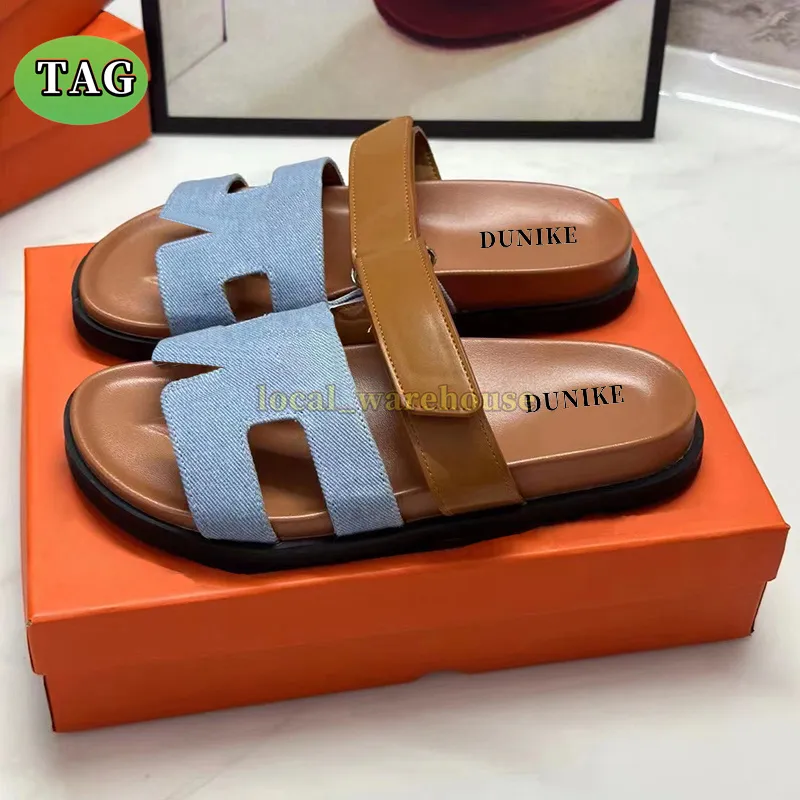 Designer Sandals women slides slippers chypres leather slipper Suede sliders men womens shoes platform slide Summer flat_voghion.com