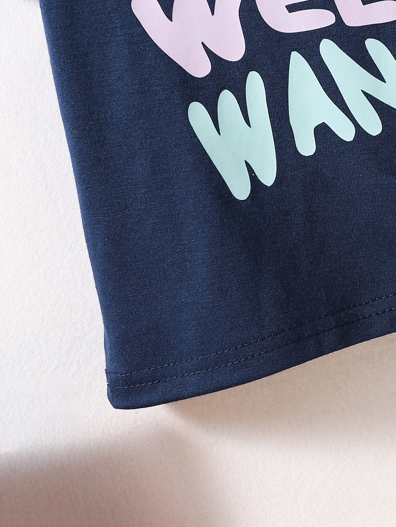 Mother&Kids Youth T-shirt letter-printed casual short-sleeved boy T-shirt summer children's wear_voghion.com