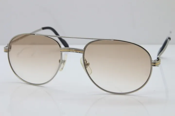 Occhiali da sole uomo montatura in metallo stile classico_voghion.com