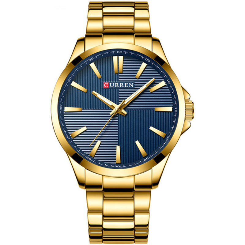 Men's Watch Waterproof Quartz Watch Steel Band Men's Watch Business Casual Watch