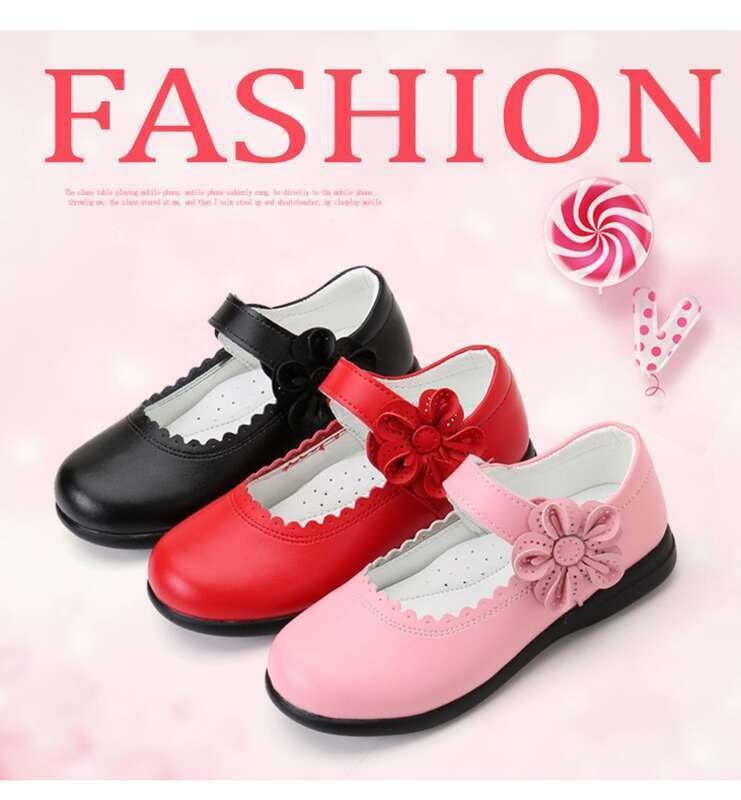 XUANMU Mädchen Lederschuhe Für Kinder Hochzeitskleid Prinzessin Schulschuhe Kinder Sommer Bow-Knoten Schwarz Student Sandalen Z0109_voghion.com
