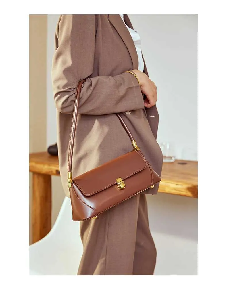 Toptrends Rindsleder Echtes Leder Unterarm Schulter Taschen Für Frauen 2024 Trend Designer Weibliche Tote Damen Handtaschen Und_voghion.com