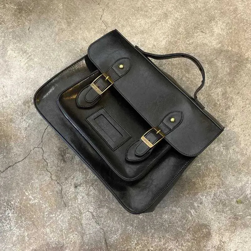 Zaini vintage in pelle PU per la scuola, per ragazze adolescenti, alla moda, per studenti universitari, borse da viaggio casual, a tracolla_voghion.com