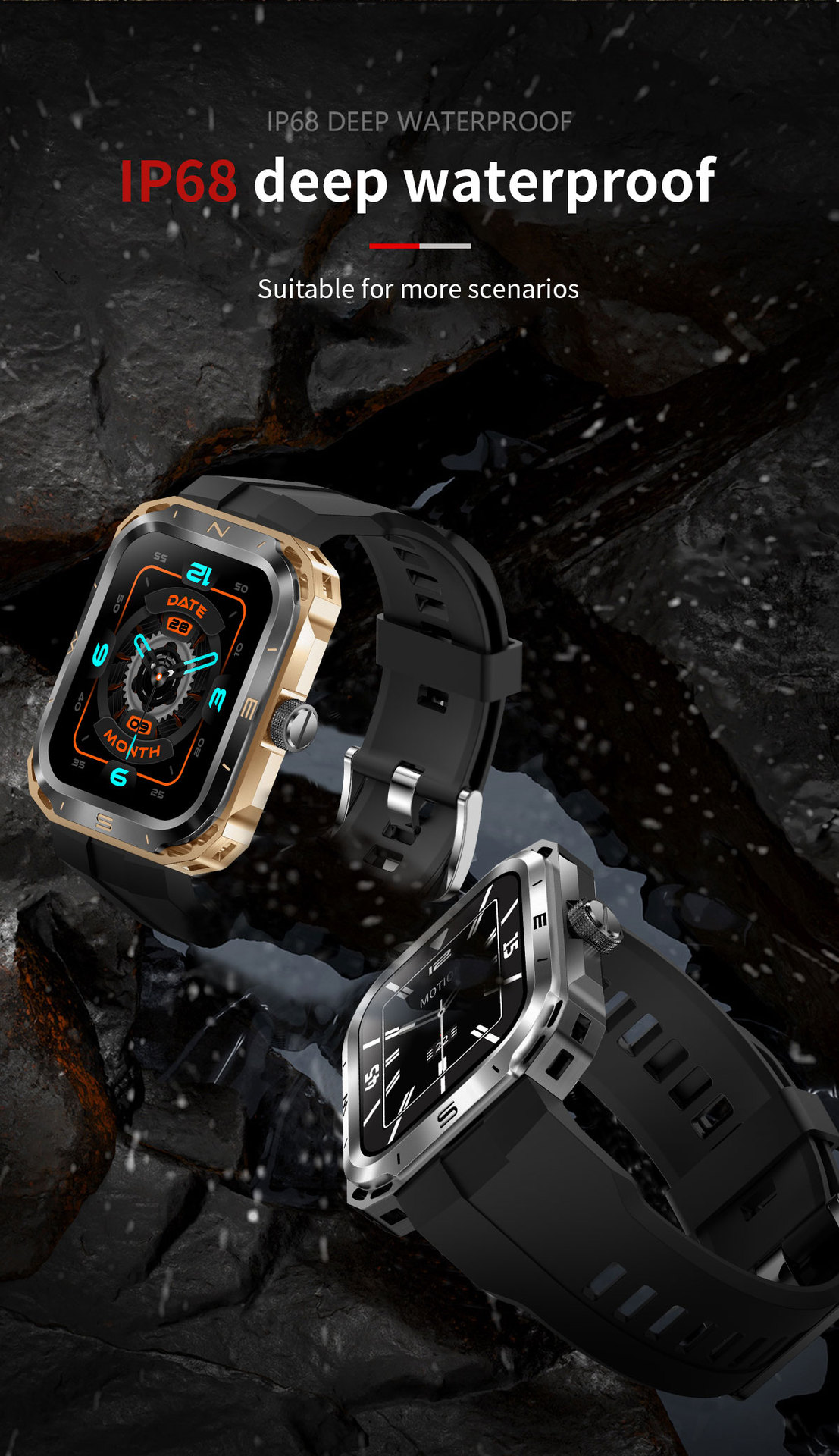 BT Smart Talk Watch D23 Carcasă detașabilă 1.85 Ecran mare Sport impermeabil Cameră ceas inteligent sport ceas_voghion.com