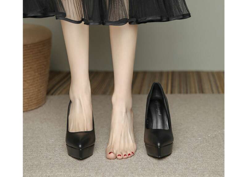 2024 Platform Super High Heel Women's Versatile Fashion Style_voghion.com