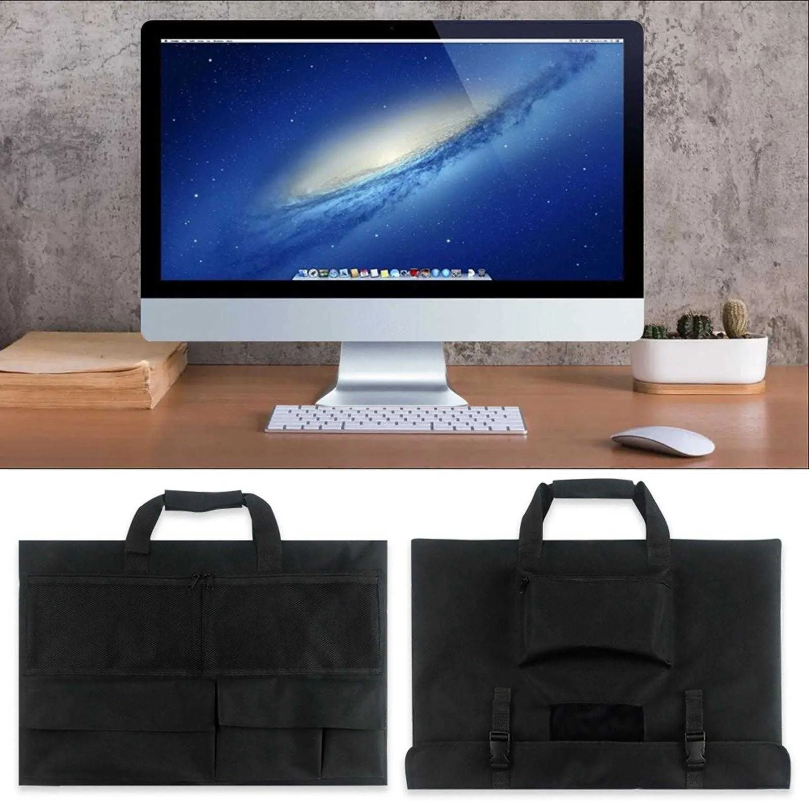 Reise-Tragetasche für 24-Zoll-Computermonitore, Schutz für den i-DesktopC241107_voghion.com