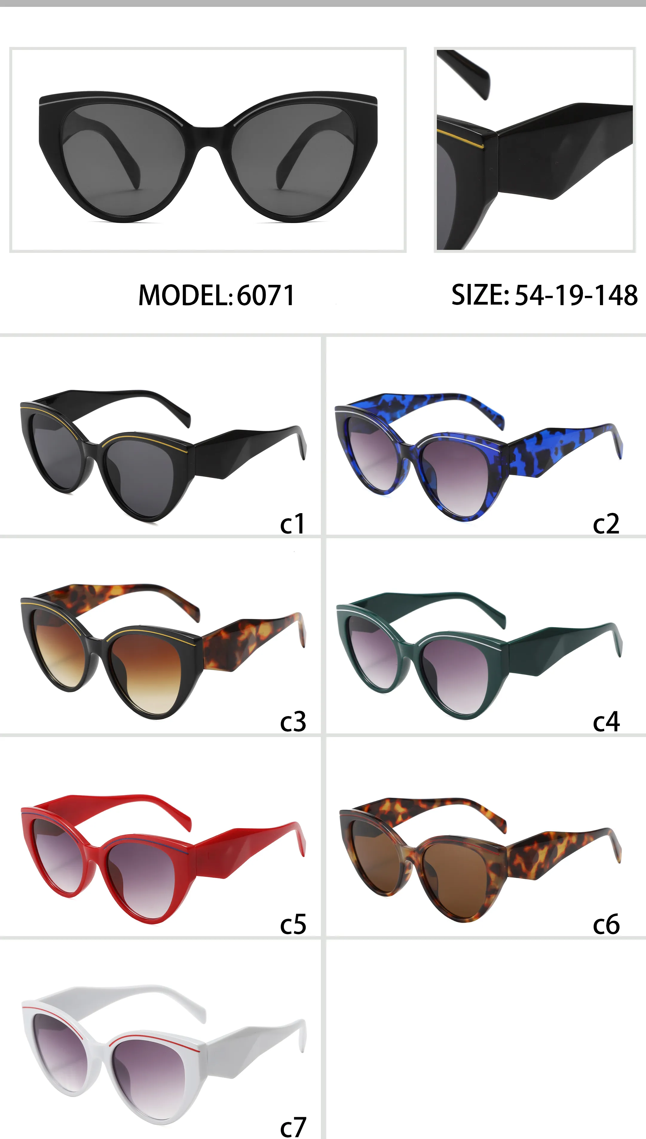 Minimalist Sunglasses For Men And Women Classical Design White_voghion.com