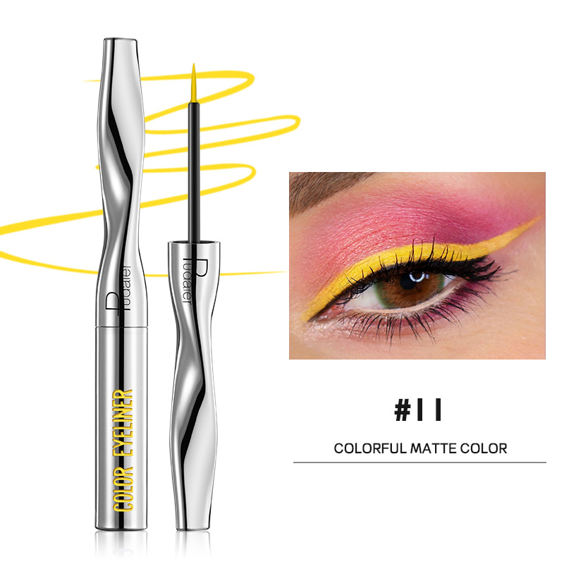 Eyeliner Kalem Dayanıklı Su Geçirmez Çok İnce Renkli Sıvı Eyeliner Kalem_voghion.com