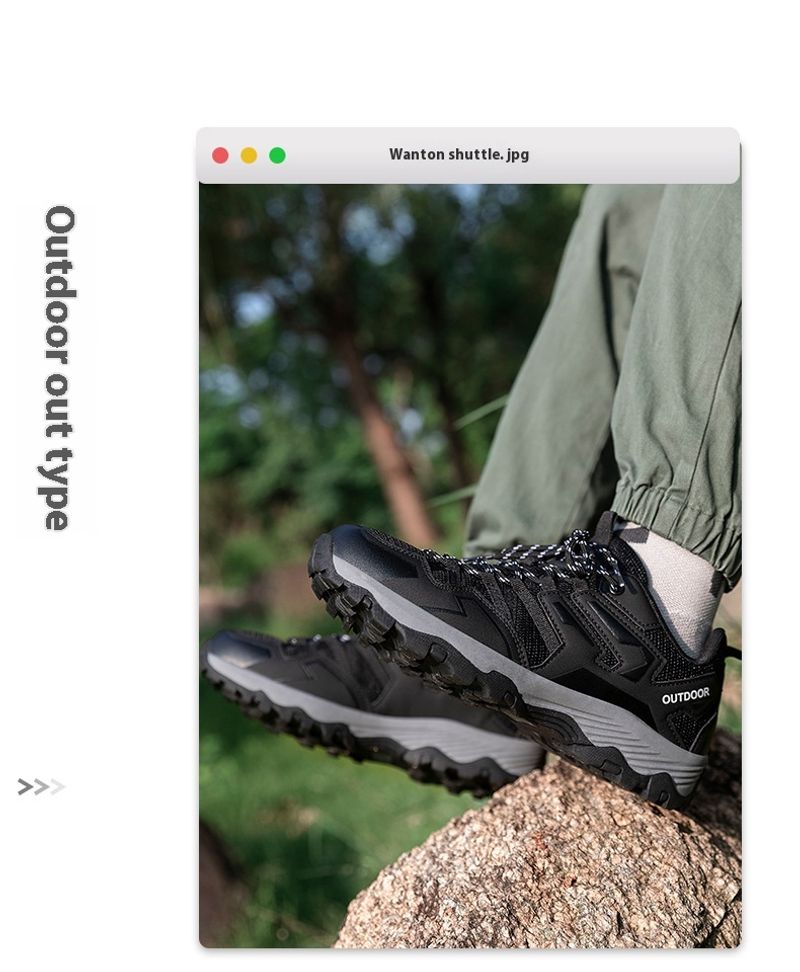 Wanderschuhe für Paare, weiche Unterseite, atmungsaktive Wanderschuhe, Cross Country, Outdoor, Damen, Übergröße,_voghion.com