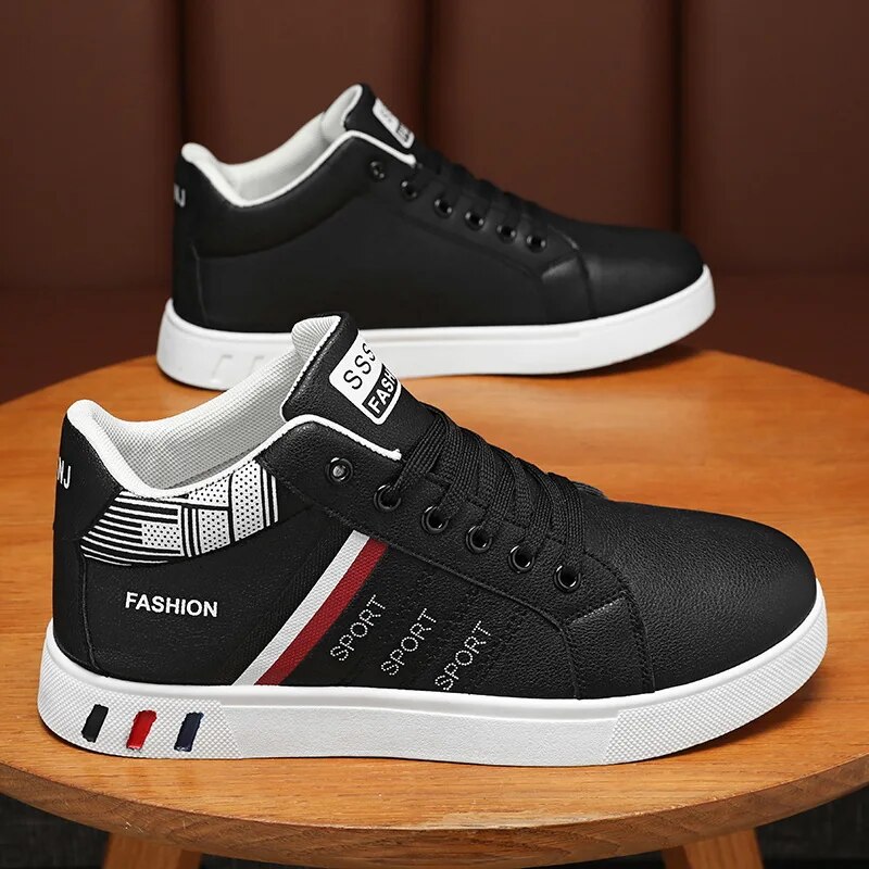 Männer Schuh 2024 Neue Atmungsaktive Casual für Männer Frühling Herbst Mode Nicht-Slip Männliche Turnschuhe Weiß Plattform Skateboard_voghion.com